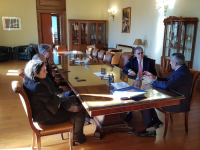 Visita del nuovo Prefetto di Matera, Rinaldo Argentieri