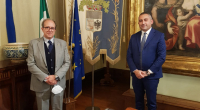 Auguri di buon lavoro del Presidente della Provincia Piero Marrese al nuovo Questore di Matera Nicolì