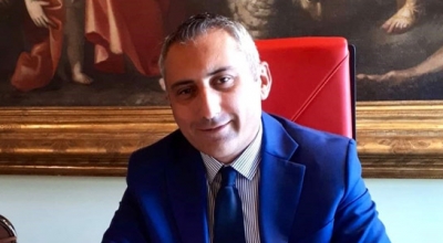 Congratulazioni del presidente della Provincia di Matera Piero Marrese al neo presidente dell&#039;Ordine dei Dottori Agronomi e Forestali della Provincia di Matera Domenico Laviola