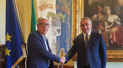 Il Presidente Marrese riceve il neo Sindaco di Pisticci Albano