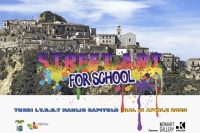 Il 21 aprile parte il progetto “Streetart for School”, promosso dalla Provincia di Matera in collaborazione con la Momart per valorizzare le periferie e le arti del territorio lucano.